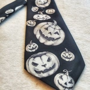 Halloween Jack-o-Lantern Tie